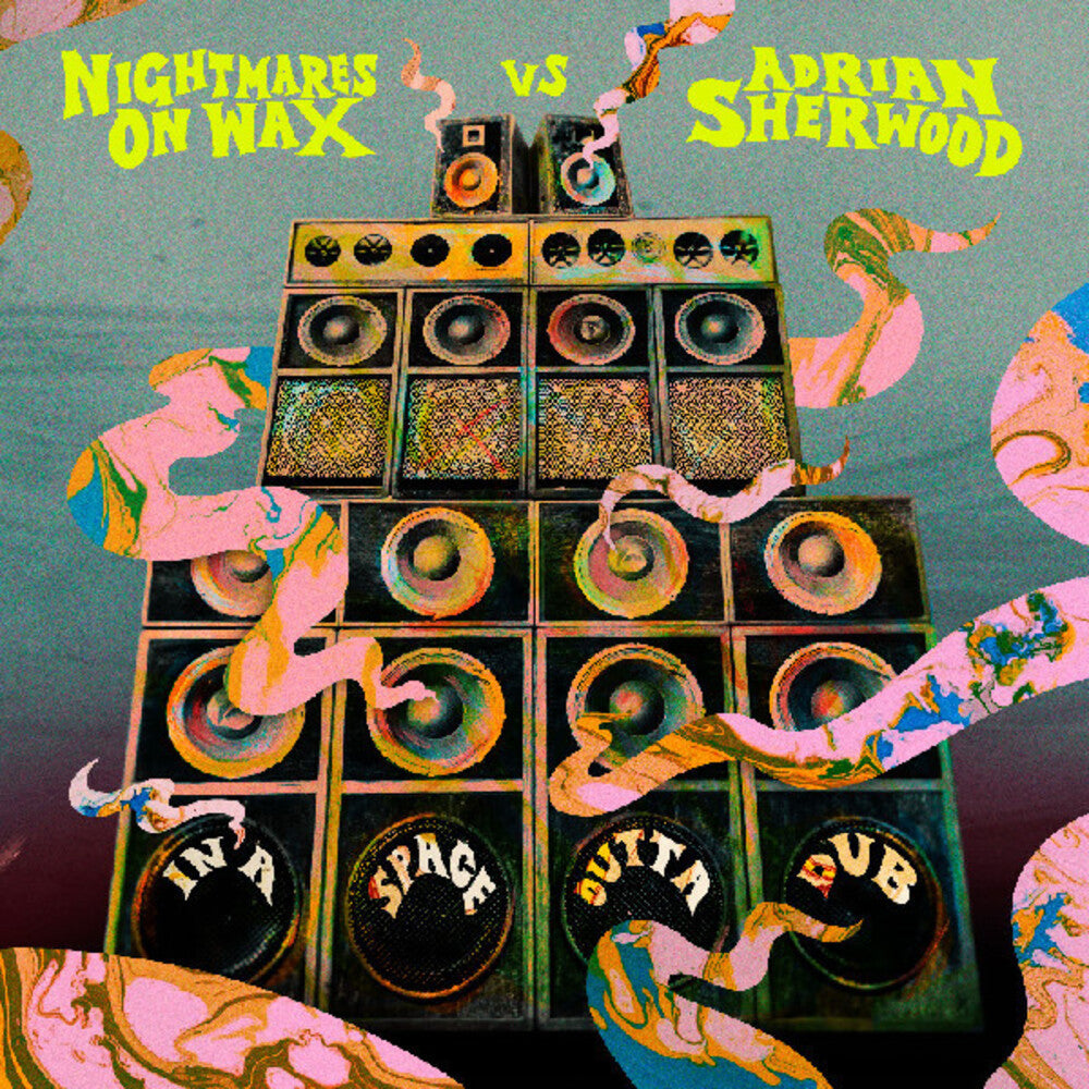 Nightmares On Wax Vs Adrian Sherwood- In A Space Outta Dub [Colored Vinyl] (Red) - LP