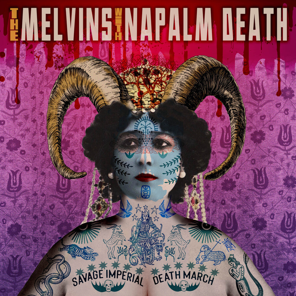 Melvins / Napalm Death- Savage Imperial Death March [Indie Exclusive Purple] - LP