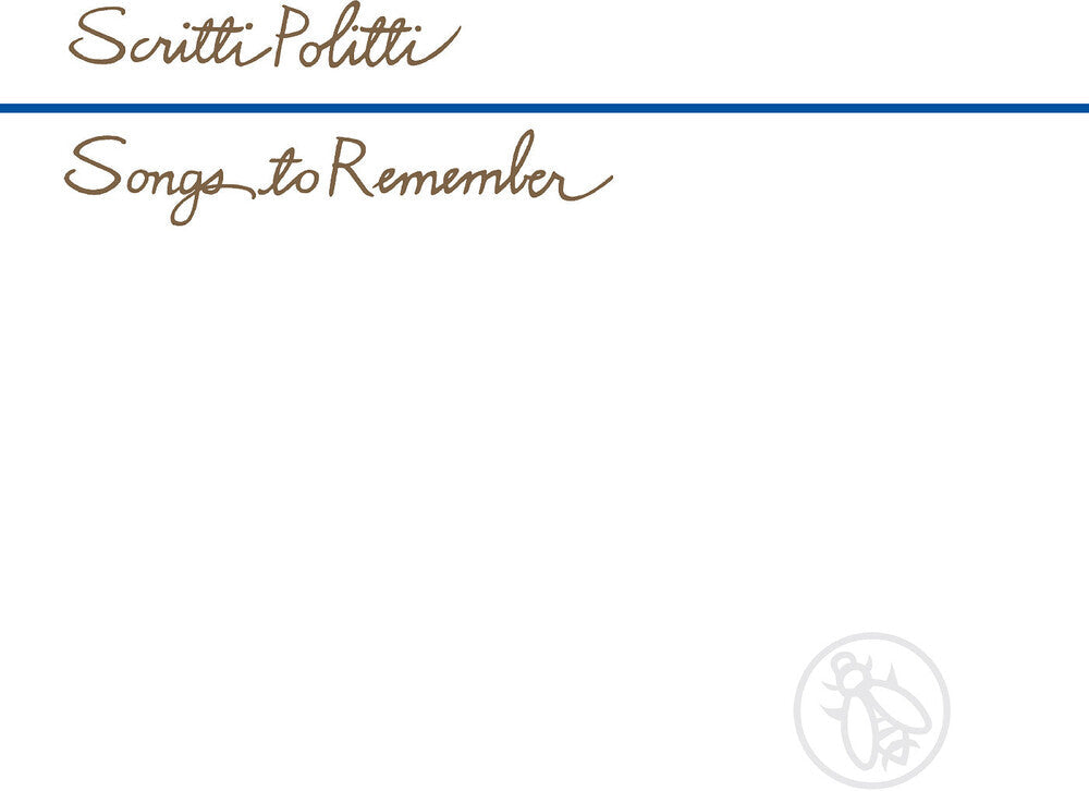 Scritti Politti- Songs To Remember - LP