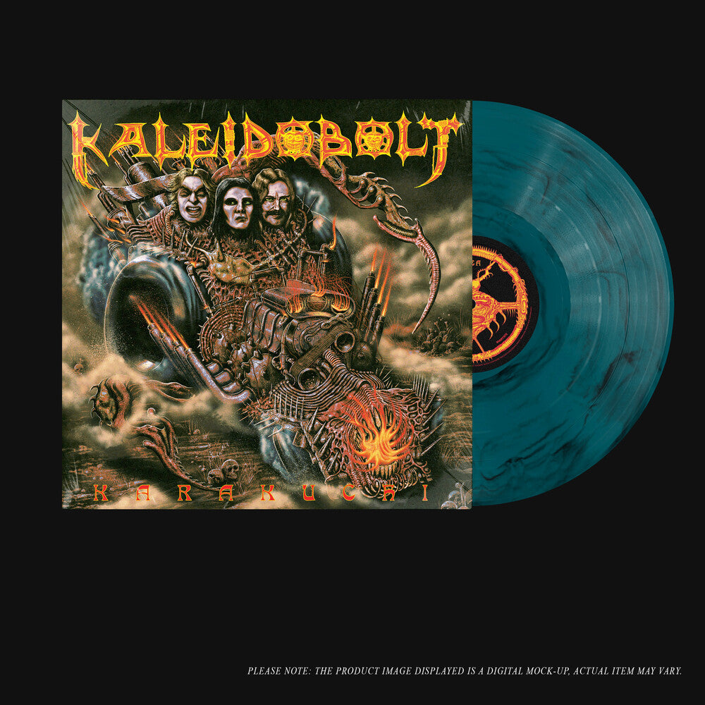 Kaleidobolt- Karakuchi (Blk) [Colored Vinyl] [Limited Edition] (Trq) (Smok) - LP