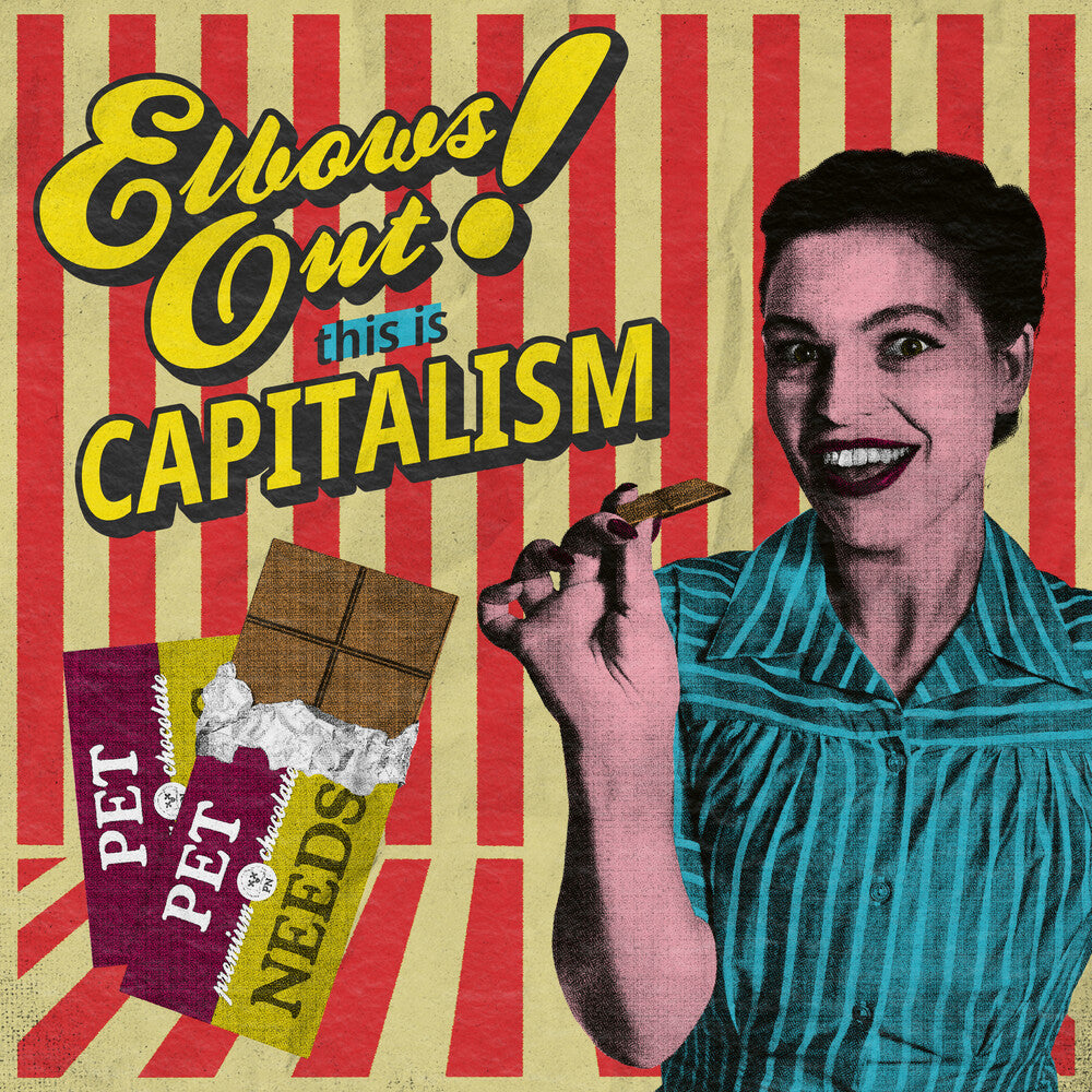 PET NEEDS- Elbows Out This Is Capitalism [Colored Vinyl] (Red) - LP
