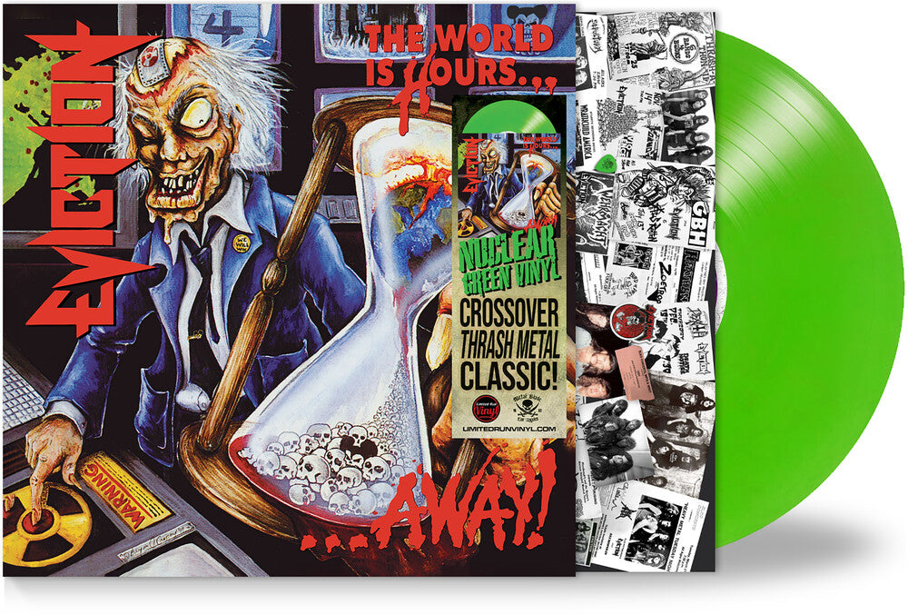 Eviction- World Is Hours Away - Green [Colored Vinyl] (Grn) [Limited Edition] - LP