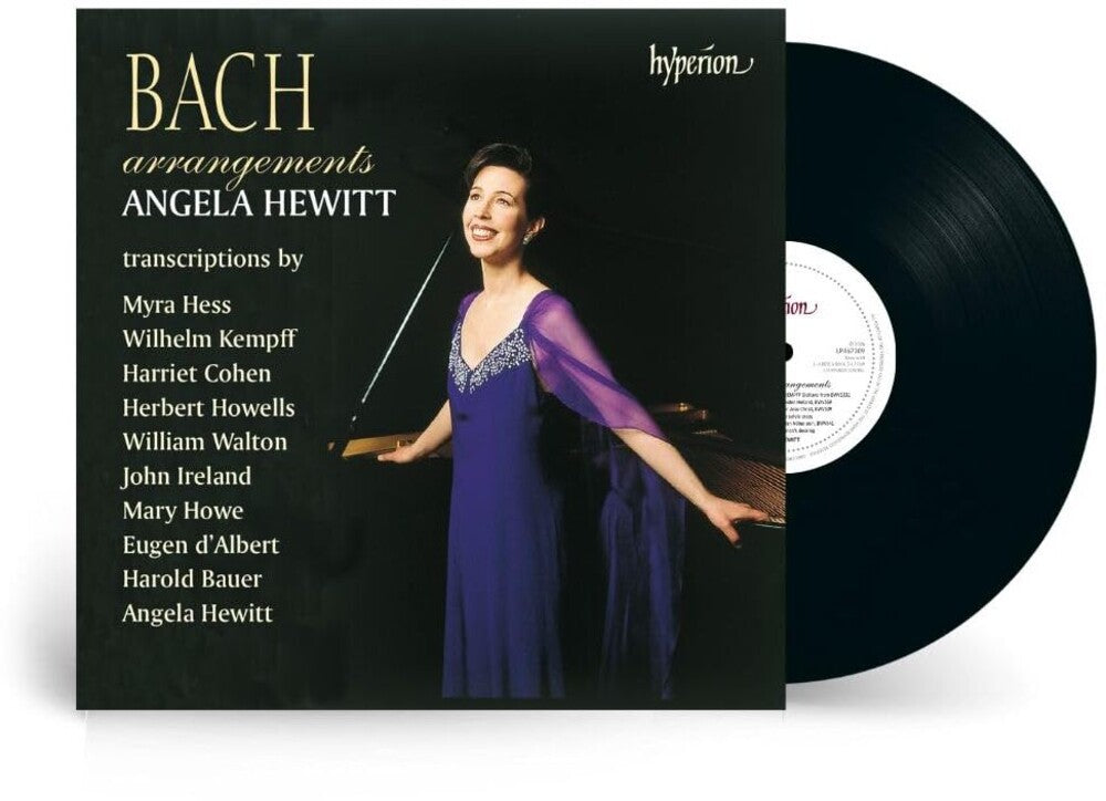 Angela Hewitt- Bach Arragements (Blk) (Uk) - LP