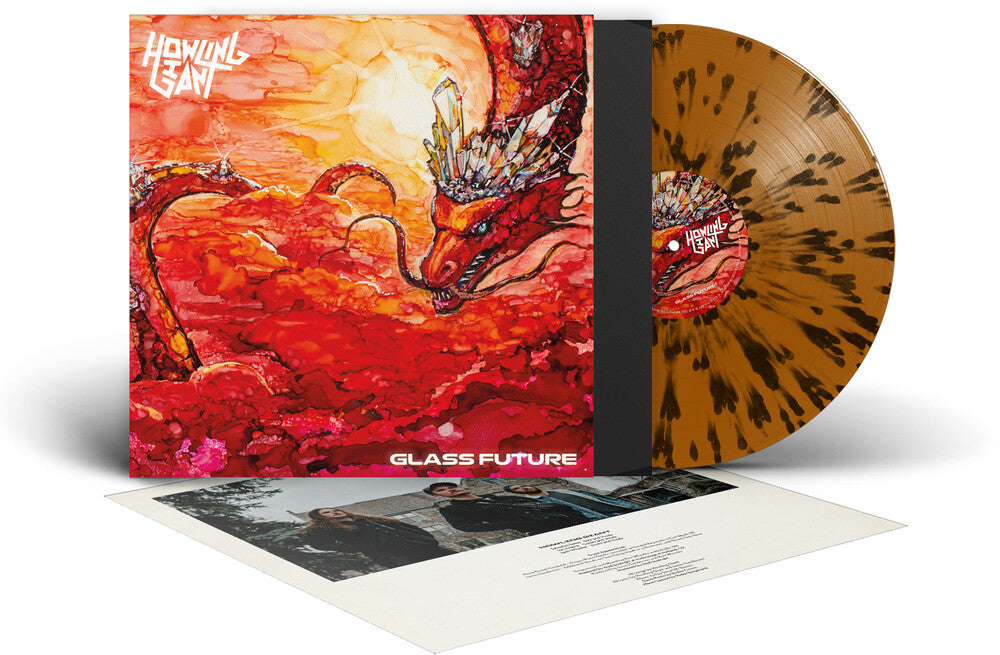 Howling Giant- Glass Future - Orange/Black (Blk) [Colored Vinyl] [Limited Edition] - LP