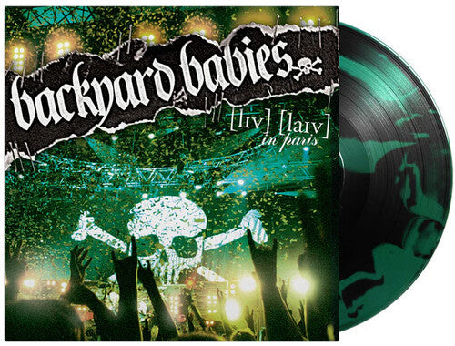 Backyard Babies: Live Live In Paris - Limited 180-Gram Black with Green Inkspot Colored Vinyl - VINYL