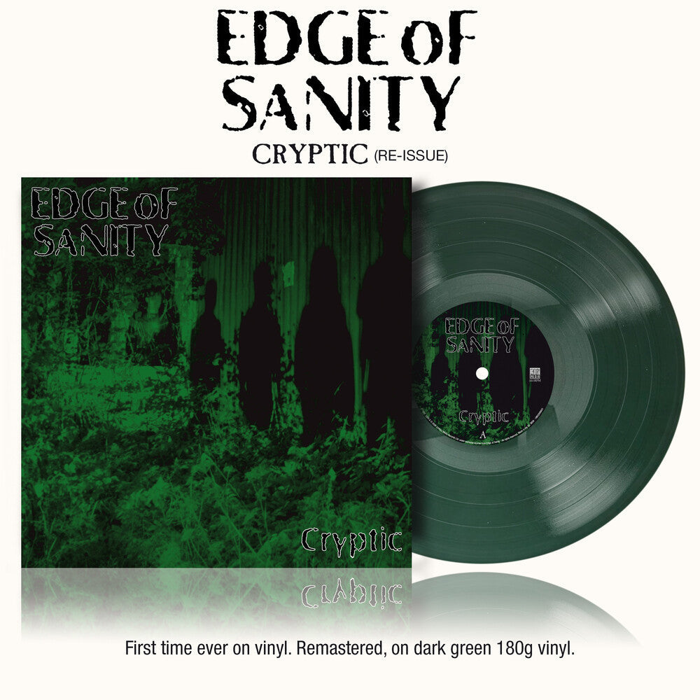 Edge Of Sanity- Cryptic [Colored Vinyl] (Grn) [180 Gram] [Reissue] - LP
