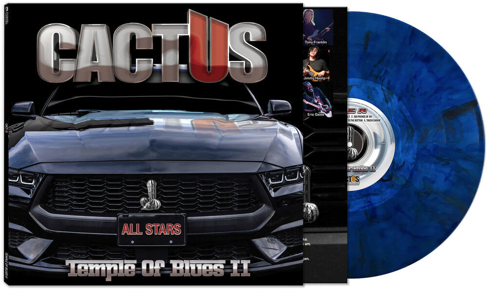 Cactus- Temple of Blues II: All-Stars [Blue Marble] - LP