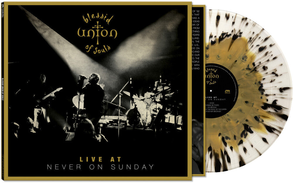 Blessid Union Of Souls- Live at Never On Sunday [Black / Clear / Gold Splatter Vinyl] - LP