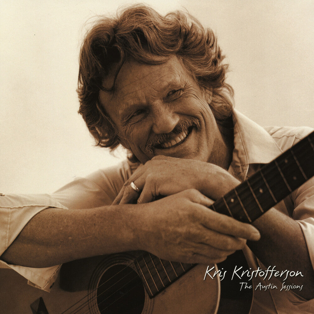 Kris Kristofferson- Austin Sessions (Aqu) [Colored Vinyl] [Limited Edition] (Exp) - LP