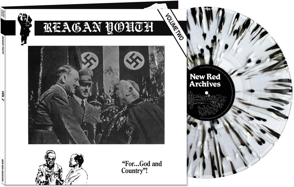 Reagan Youth- Volume Two [Black / White Splatter] - LP