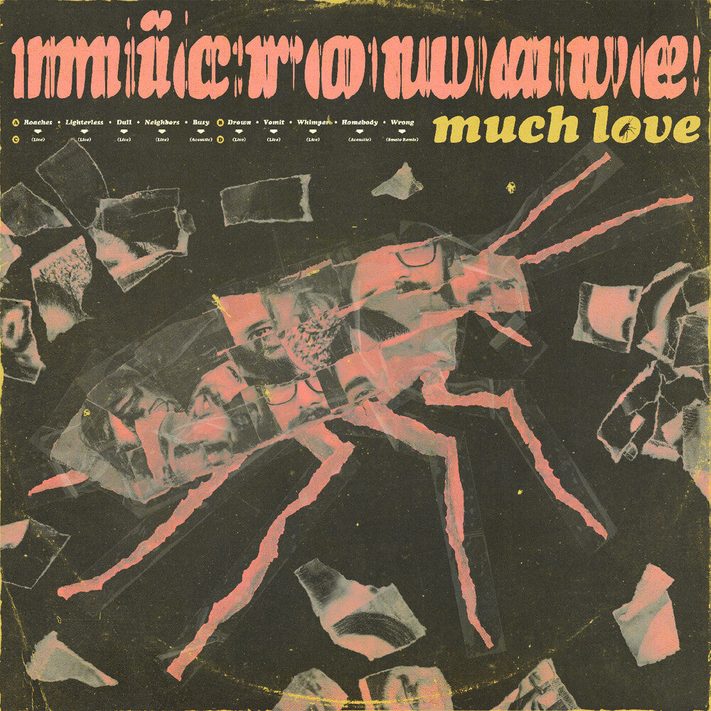 Microwave- Much Love (10 Year An.) Clear Pink Swirl [Clear Vinyl] - LP