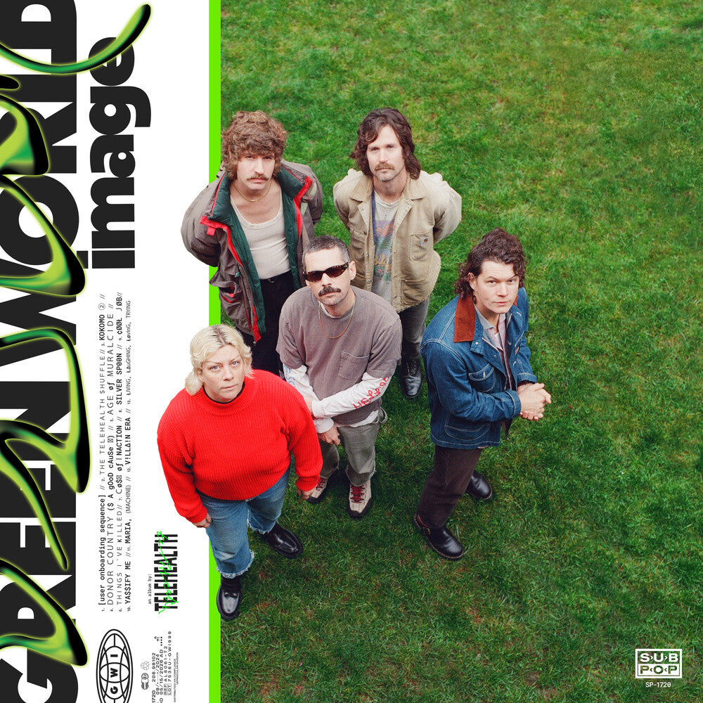 Telehealth- Green World Image [Colored Vinyl] - LP