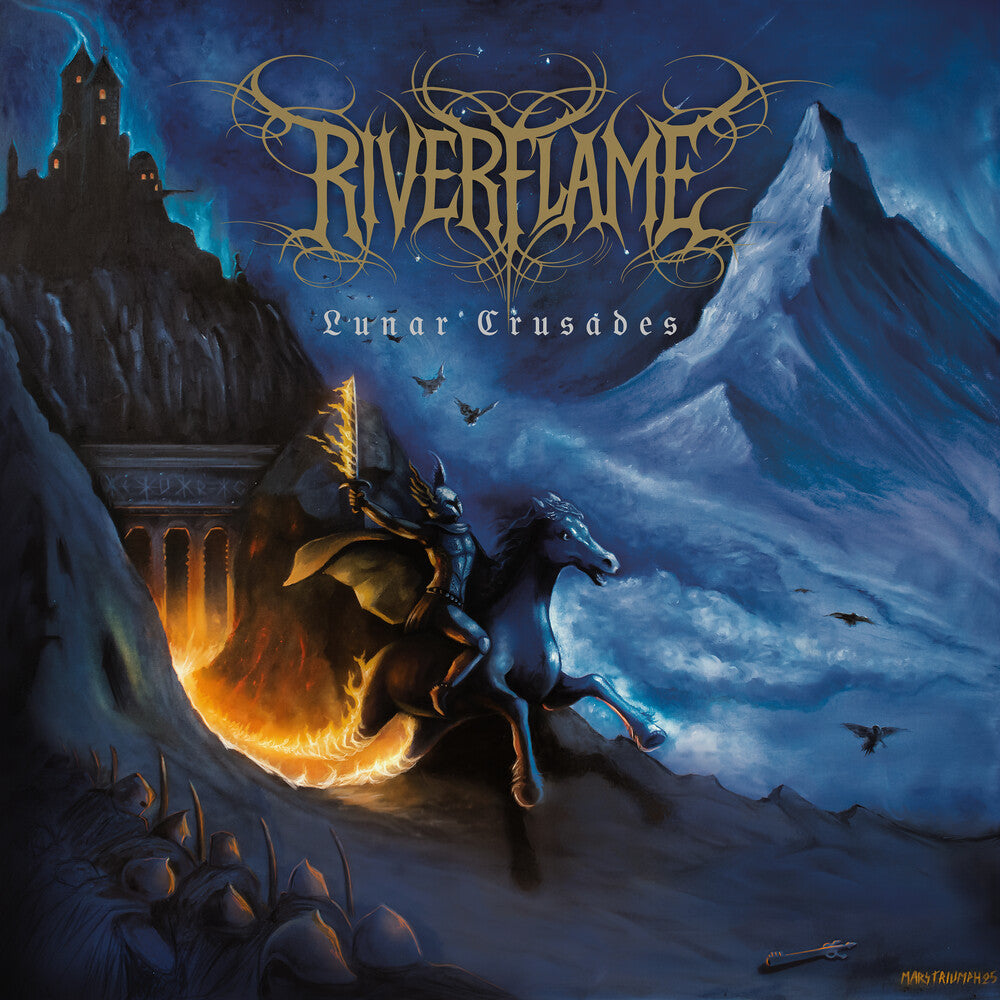 Riverflame- Lunar Crusades [Colored Vinyl] [Limited Edition] (Org) (Ylw) - LP