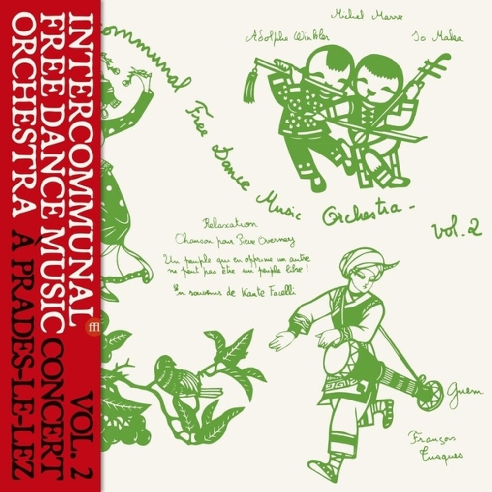 Intercommunal Free Dance Music Orchestra- Concert A Prades Le Lez Vol 2 - LP