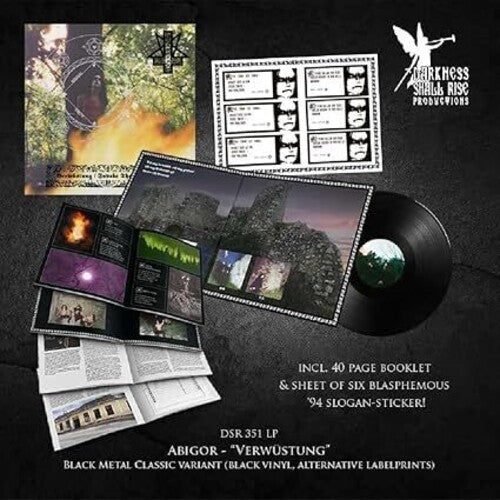 Abigor: Verwustung / Invoke The Dark Age - VINYL