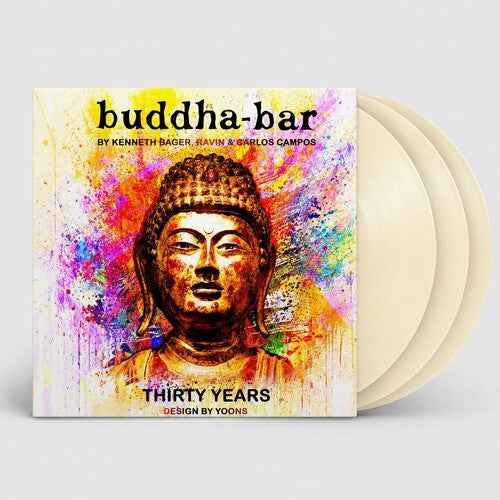 Buddha Bar: Thirty Years by Ravin / Bager / Campos: Buddha Bar: Thirty Years By Ravin, Kenneth Bager & Carlos Campos / Various - Cream Vinyl [ LP ]