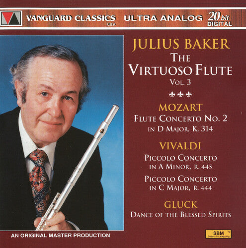 Julius Baker: Virtuoso Flute-Vol. 3  [ CD ]