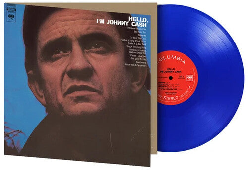 Johnny Cash: Hello I'm Johnny Cash - Limited Gatefold 180-Gram Blue Colored Vinyl [ LP ]