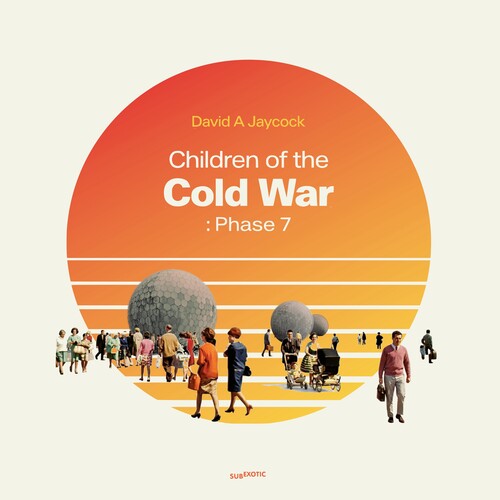 David a Jaycock: Children Of The Cold War: Phase 7 - Clear & Orange Marble Vinyl [ LP ]