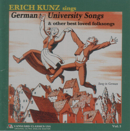 Erich Kunz: German University Songs-Vol. 3  [ CD ]