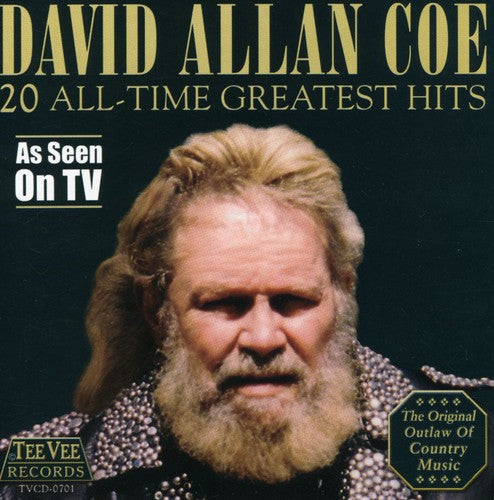 David Allan Coe: 20 All-Time Greatest Hits  [ CD ]