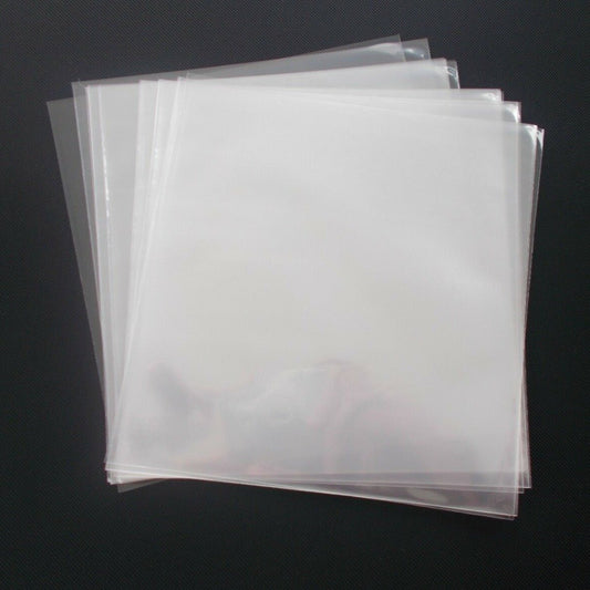 50 x 12″ Vinyl Record LP Plastic Sleeves