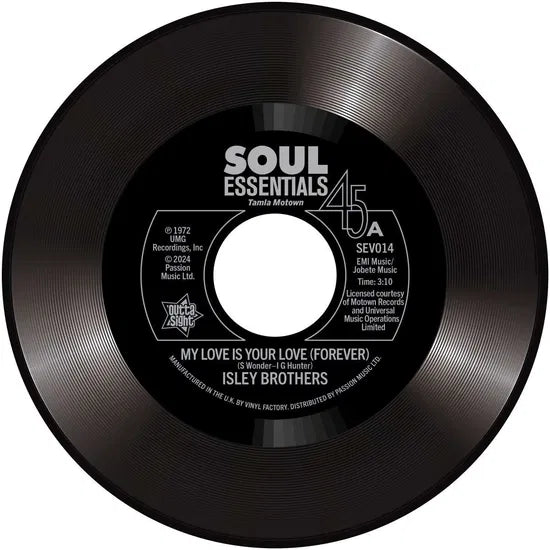 The Isley Brothers- My Love Is Your Love (Forever) / Tell Me It's Just A Rumour Baby - LP