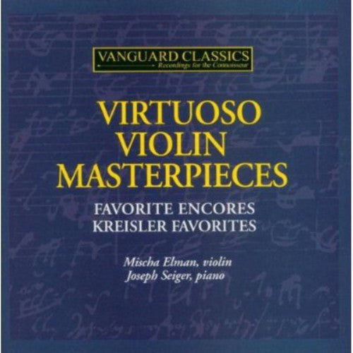 Mischa Elman: Violin Virtuoso Masterpieces  [ CD ]