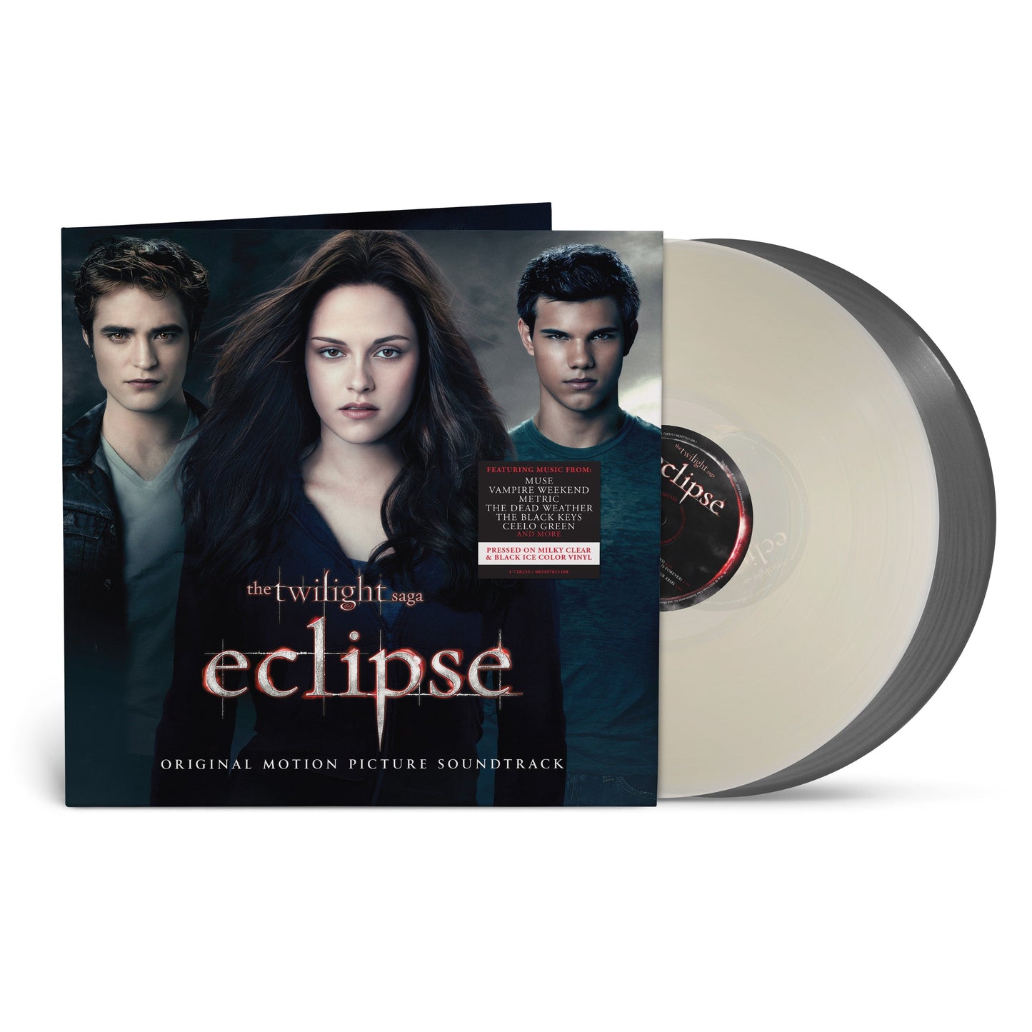 The Twilight Saga: Eclipse (Original Soundtrack) (2LP Milky Clear/Black Ice Vinyl) - LP