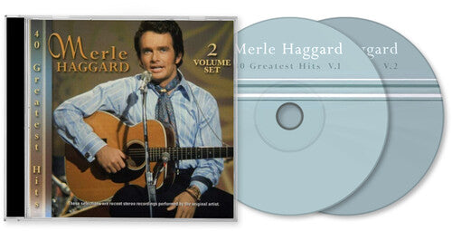 Merle Haggard: 40 Greatest Hits  [ CD ]