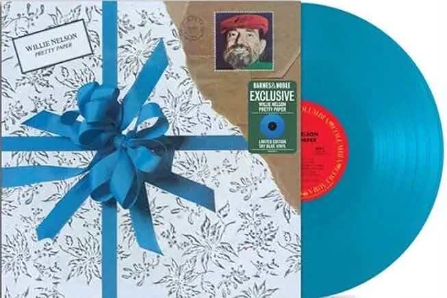 Willie Nelson- Pretty Paper Blue Sky - LP