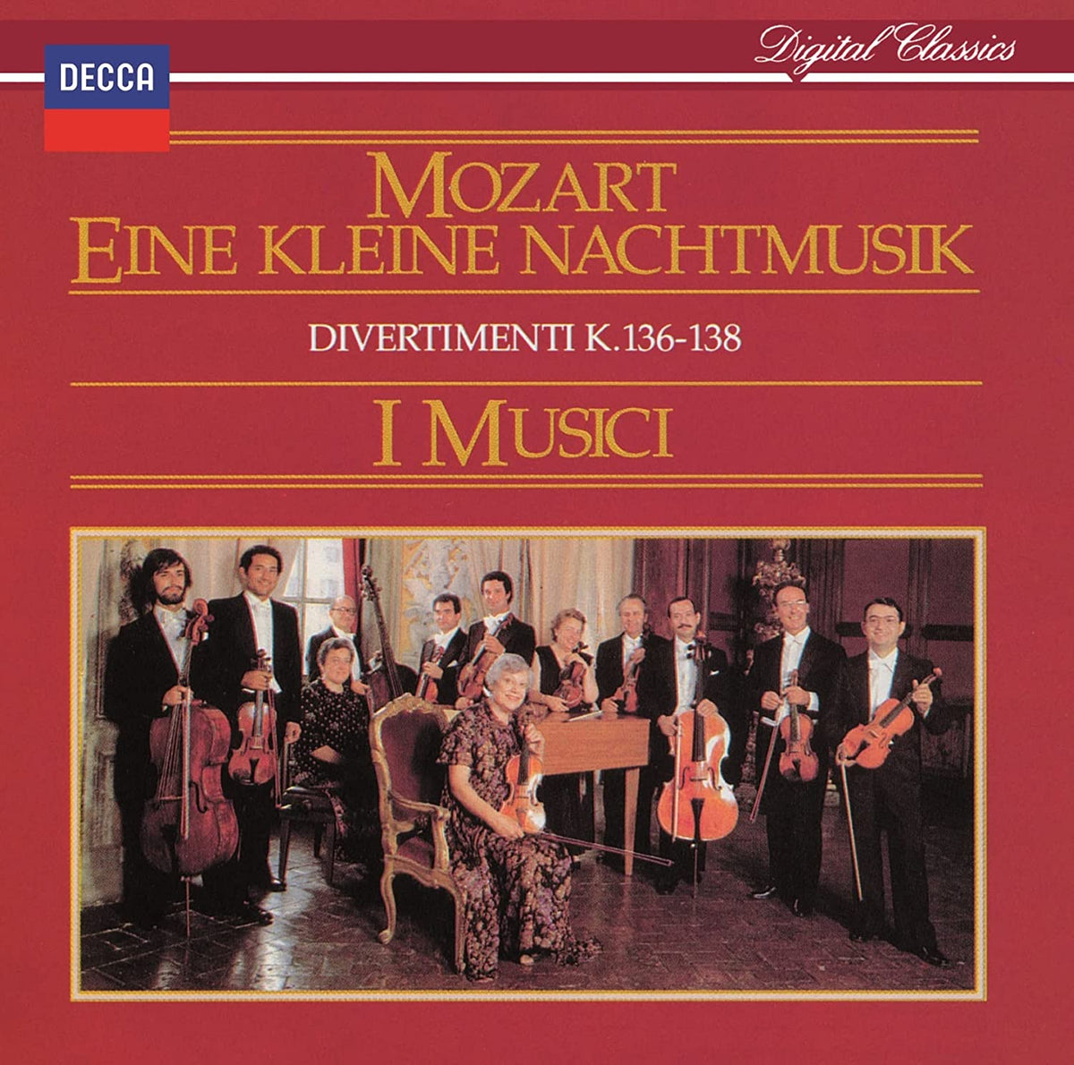 Mozart / I Musici: Mozart: Eine Kleine Nachtmusik. Divertimenti K. 136 - 138 - SHM-CD  [ CD ]