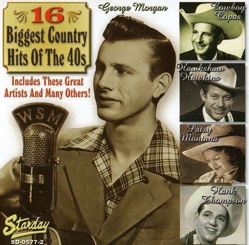 Various Artists: 16 Biggest Country Hits 1940's / Various  [ CD ]