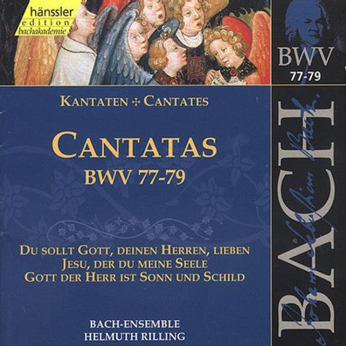J.S. Bach: Sacred Cantatas BWV 77-79  [ CD ]