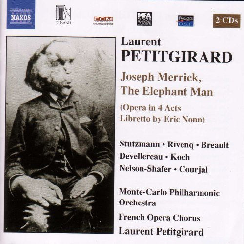 Laurent Petitgirard: Joseph Merrick the Elephant Man  [ CD ]
