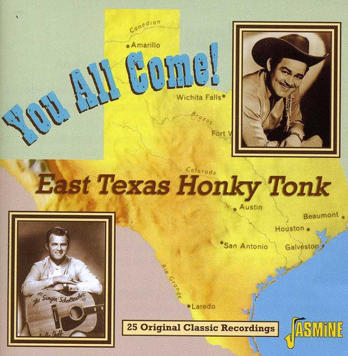 Various Artists: You All Come! East Texas Honky Tonk: 25 Original Classic Recordings  [ CD ]