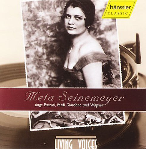 Meta Seinemeyer: Meta Seinemeyer Sings Puccini Verdi Giordano Wagner  [ CD ]