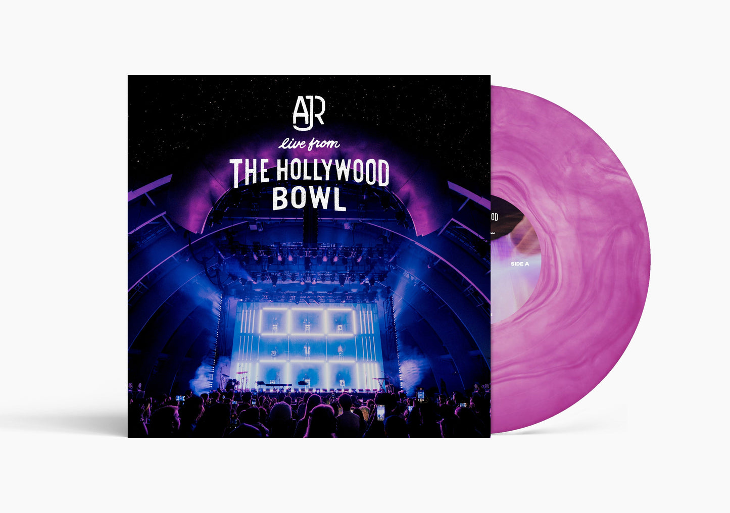 AJR- Live From The Hollywood Bowl [Translucent Galaxy Pink/White 2 LP] - LP