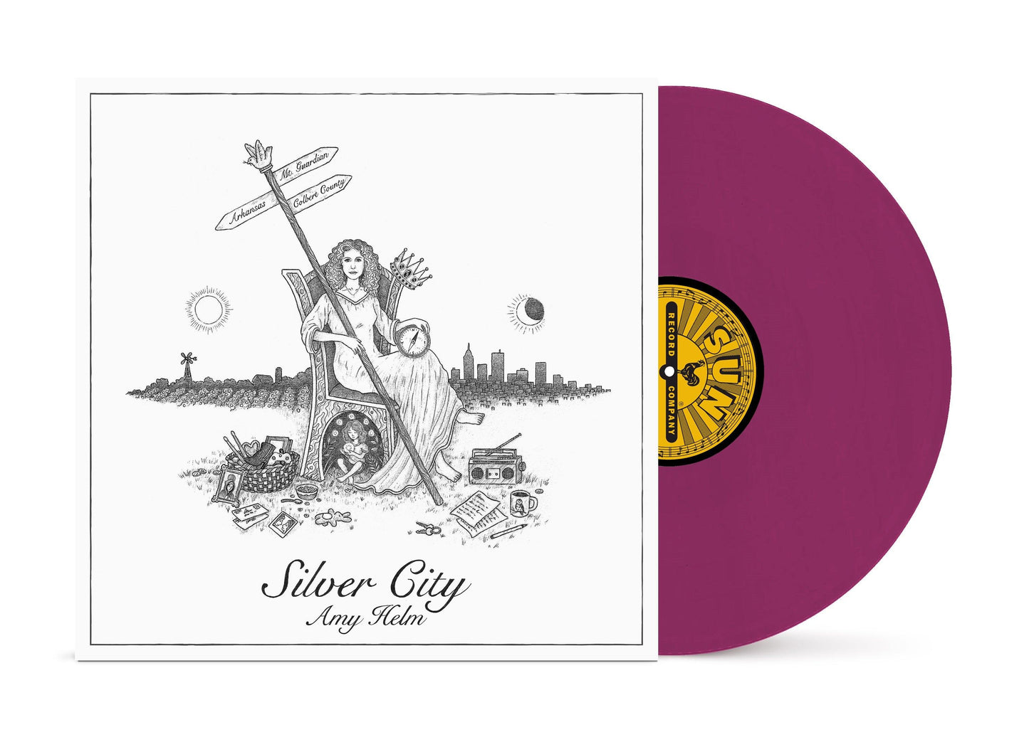 Amy Helm- Silver City [Purple LP] - LP