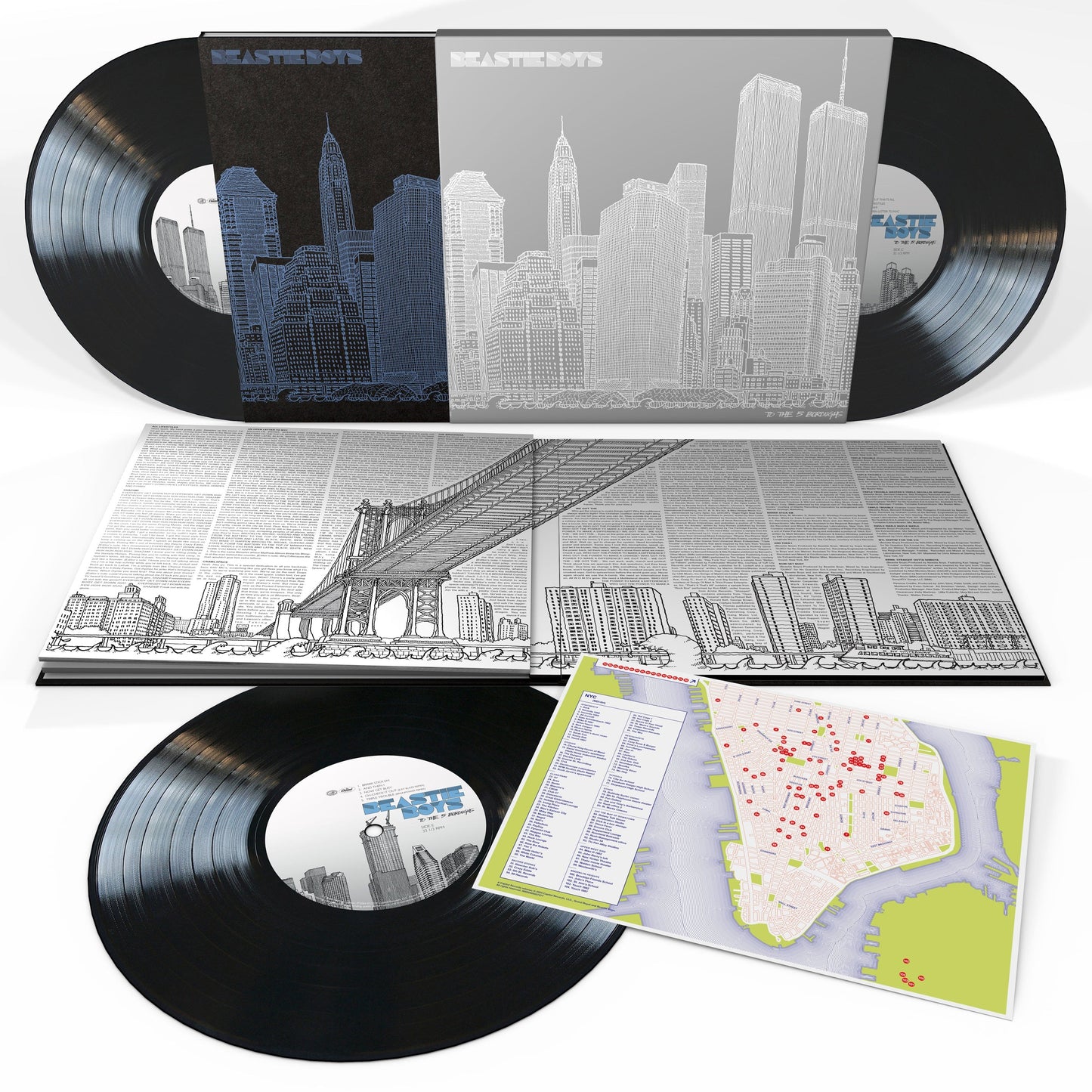 Beastie Boys- To The 5 Boroughs (3LP Deluxe Edition) (DAMAGED) - LP