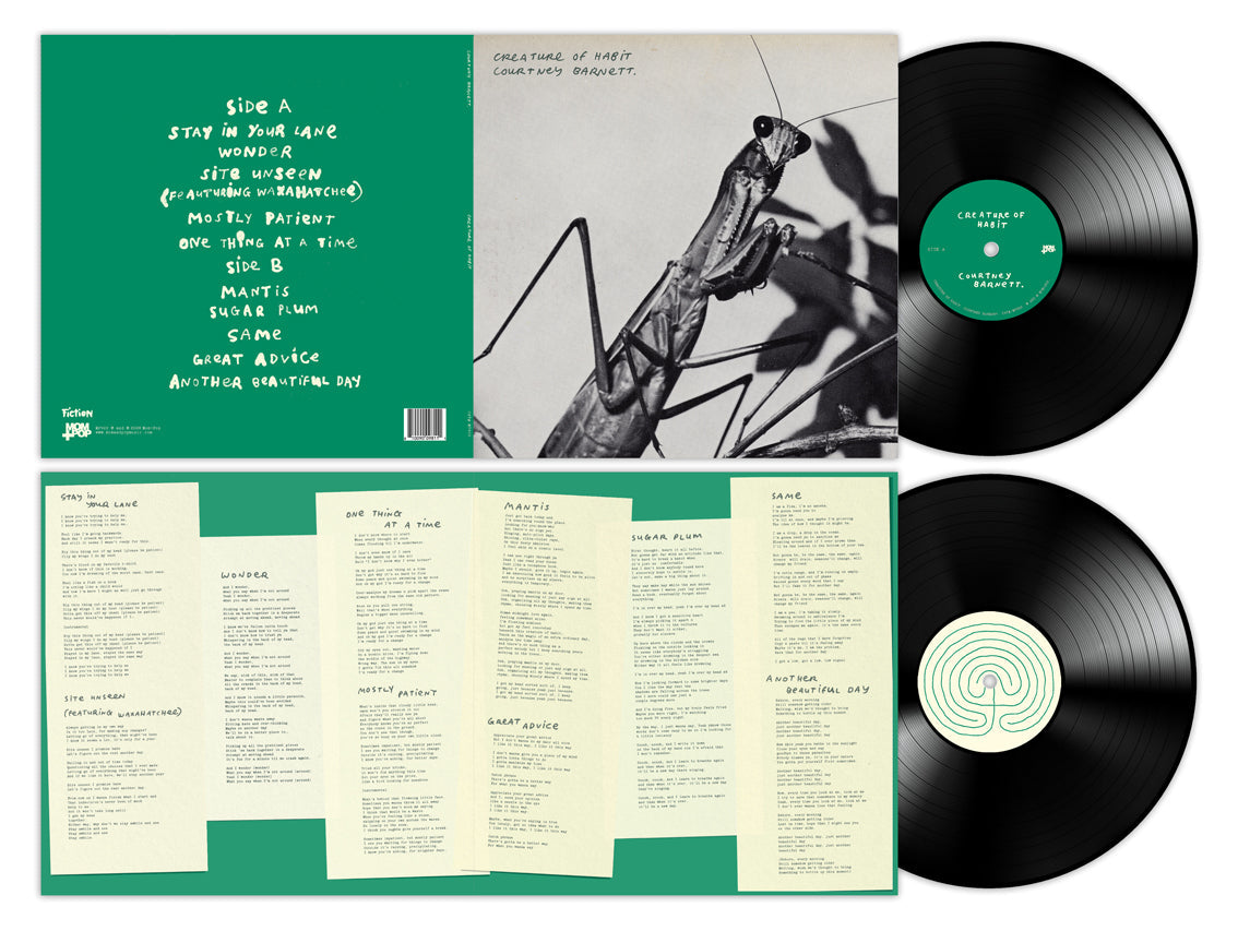 Courtney Barnett- Creature Of Habit (Black Vinyl) - LP