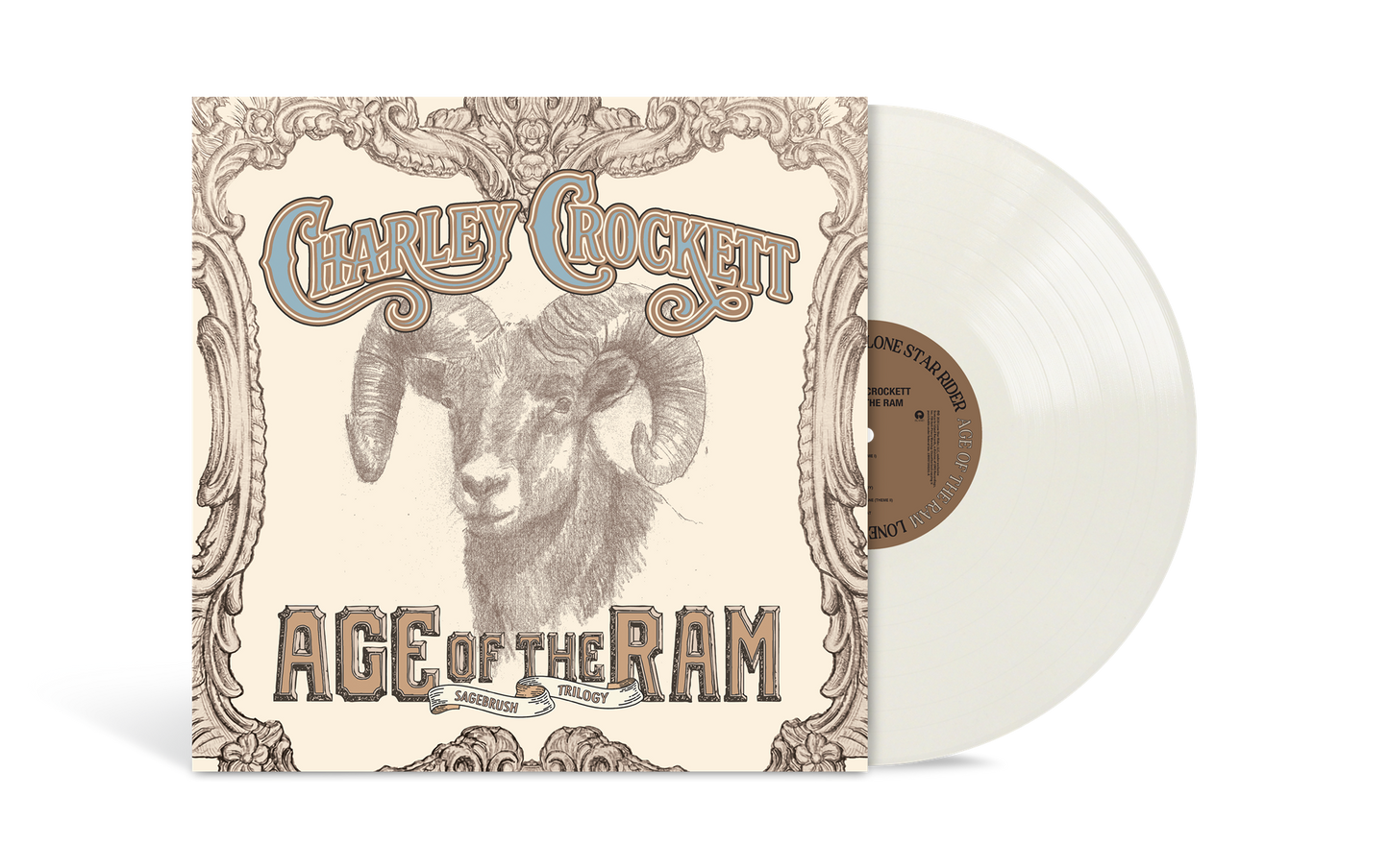 Charley Crockett- Age Of The Ram (Mesa White Vinyl) - LP
