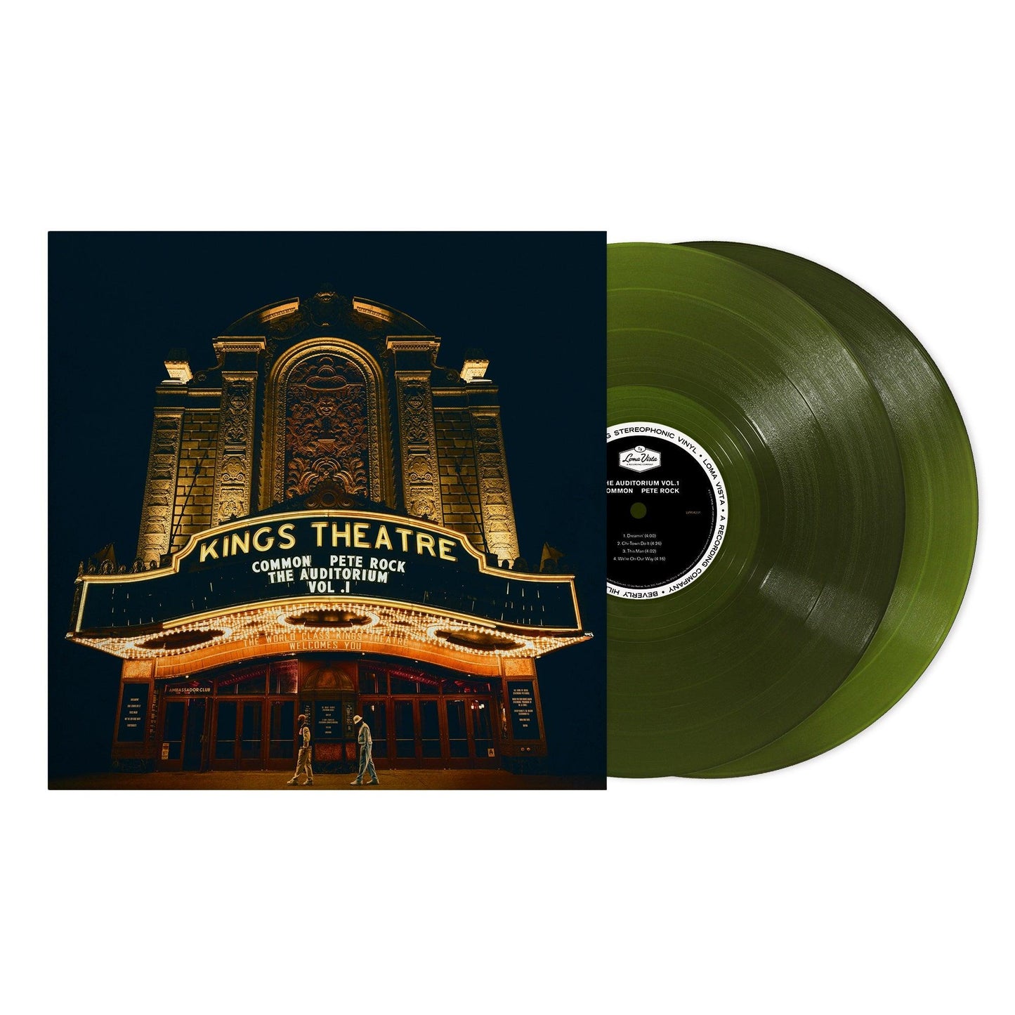 Common & Pete Rock- The Auditorium Vol. 1 [Translucent Forest Green 2 LP] (Indie Exclusive Vinyl) - LP