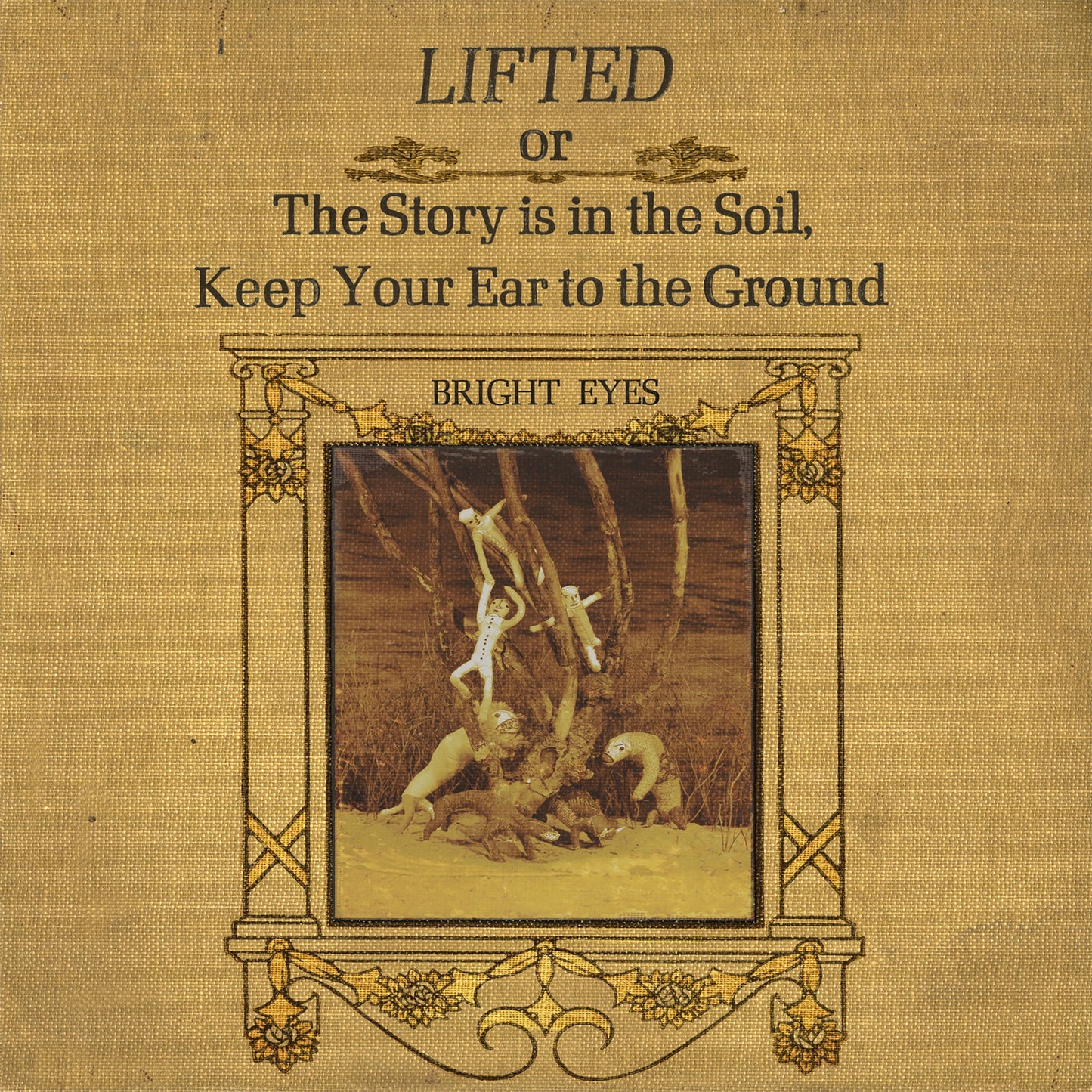 Bright Eyes- LIFTED or The Story Is in the Soil, Keep Your Ear to The Ground (Yellow & Black Vinyl) - LP