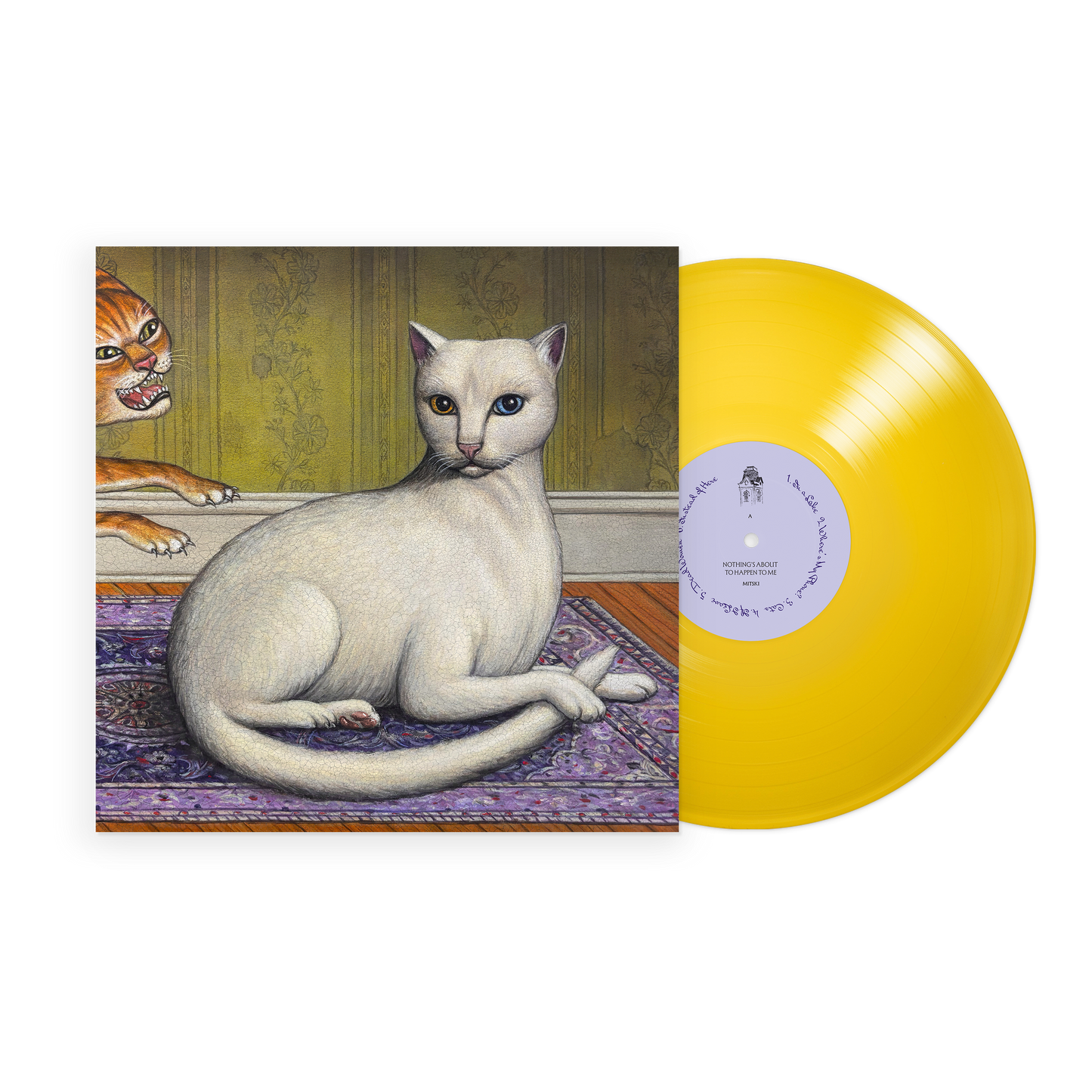 Mitski- Nothing's About to Happen to Me (Tansy Yellow Vinyl LP) - LP