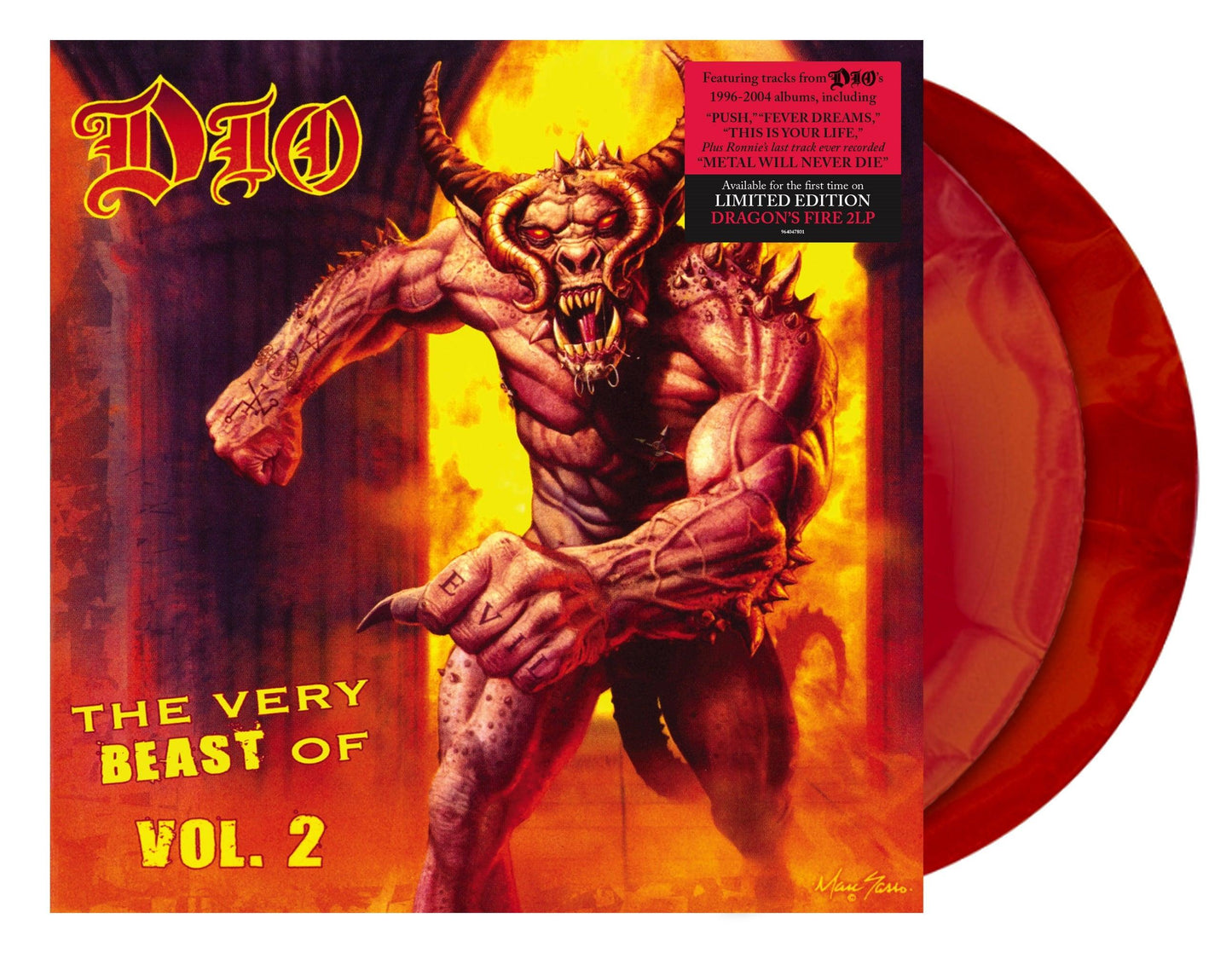 Dio- The Very Beast Of Dio, Vol. 2 [Dragon's Fire 2LP] - LP