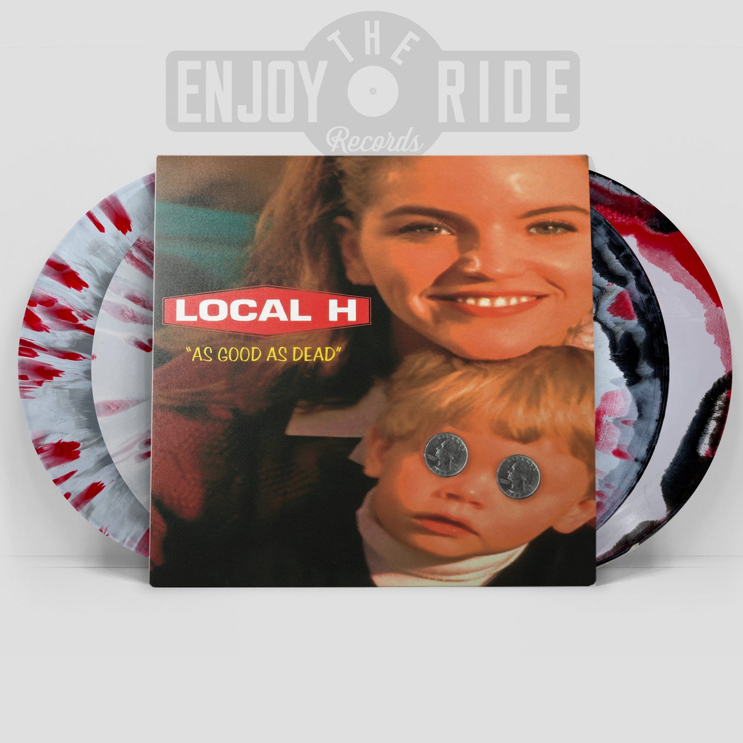 Local H- As Good As Dead (Red, White & Black Swirl Vinyl) - LP