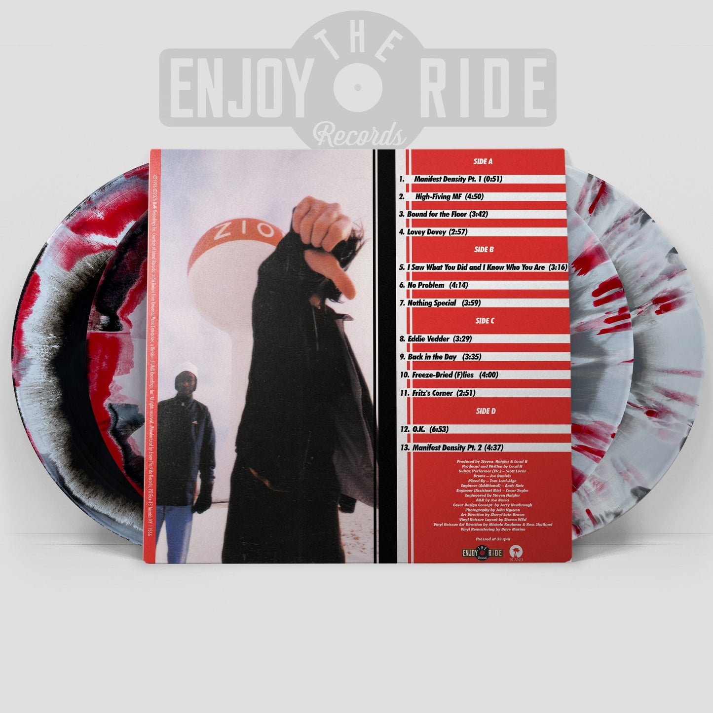 Local H- As Good As Dead (Red, White & Black Swirl Vinyl) - LP