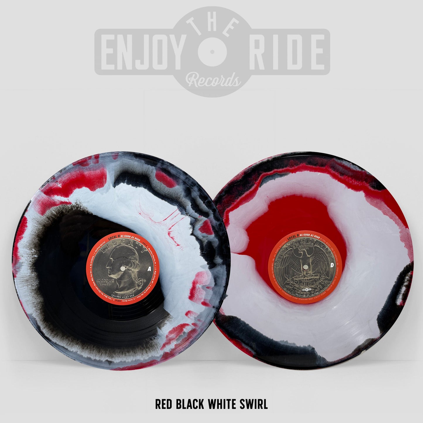 Local H- As Good As Dead (Red, White & Black Swirl Vinyl) - LP