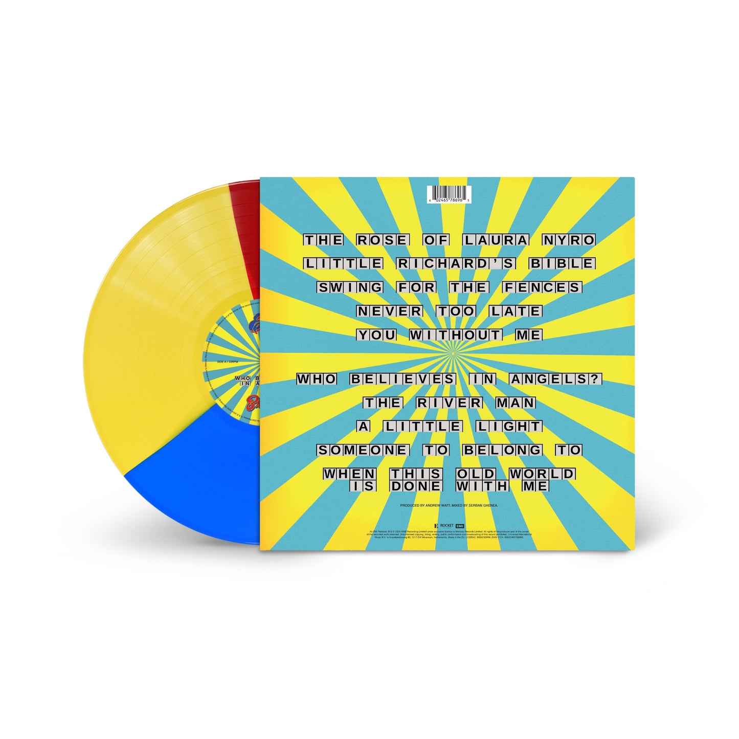 Elton John & Brandi Carlile- Who Believes in Angels? [Tri-Color LP] - LP